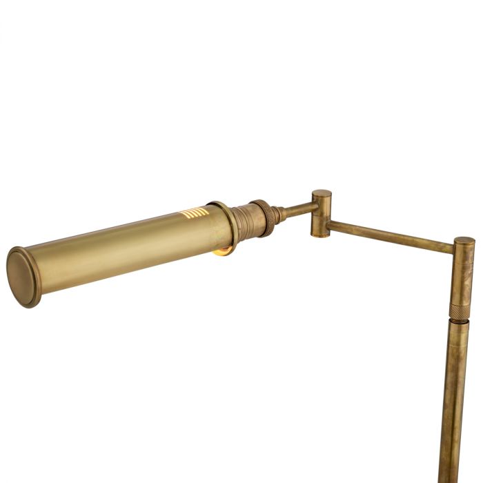 Floor Lamp Kingston vintage brass finish