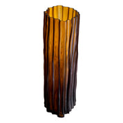 Vase Vivente S amber glass