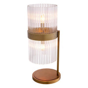 Table Lamp Carnero antique brass finish