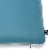 Cojín respaldo universal para exterior azul mineral