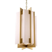 Chandelier Lugano antique brass finish