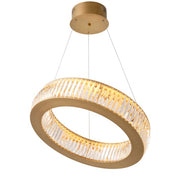Chandelier Vancouver antique brass finish S