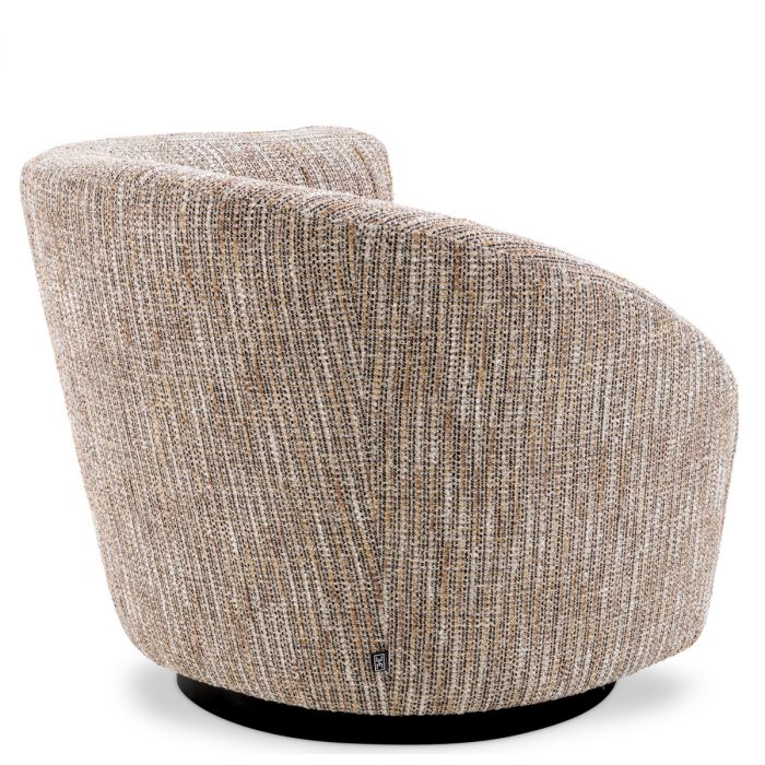 Swivel Chair Colin right mademoiselle beige