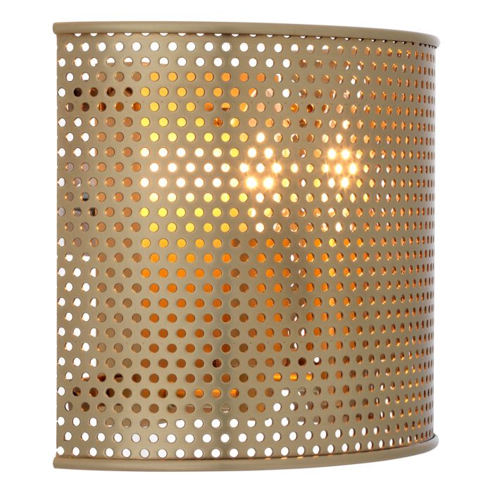 Wall Lamp Morrison S antique brass finish