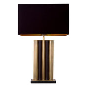 Table Lamp Belize vintage brass finish incl shade