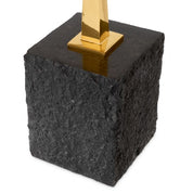 Side Table Kayan L polished brass