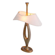 Table Lamp Gianfranco vintage brass finish incl shade