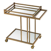 Trolley Beverly Hills brushed brass finish