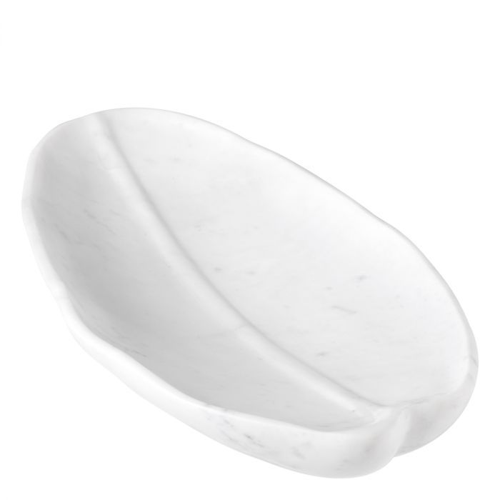 Tray Loulou white marble