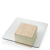 Mesa de centro Brindisi travertino