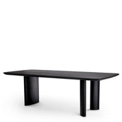 Dining Table Harmonie S black veneer