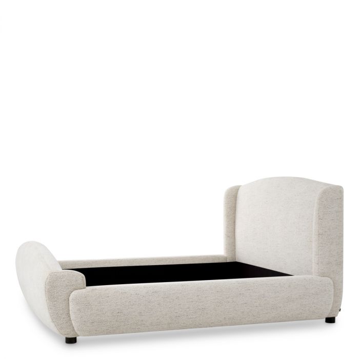 Bed Frame Mellory seashell off-white