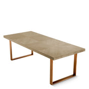 Dining Table Remington 230 x 100 cm washed oak veneer
