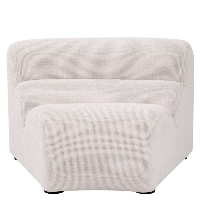 Sofá modular Lindau esquina interior lyssa blanco roto
