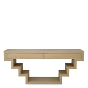 Console Table Rialto washed oak veneer