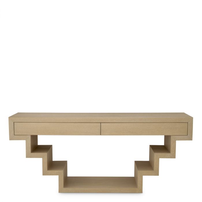 Console Table Rialto washed oak veneer