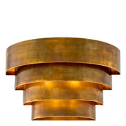 Wall Lamp Rizzi Single vintage brass finish