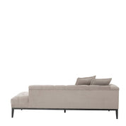 Lounge Sofa Cesare left pebble grey