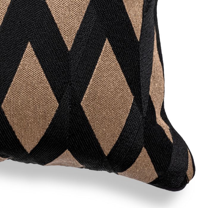 Cushion Splender square black gold