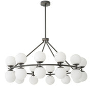 Chandelier Hutchinson bronze highlight finish