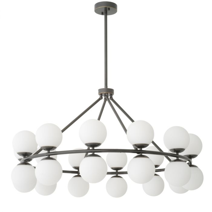 Chandelier Hutchinson bronze highlight finish