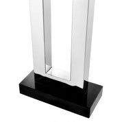 Table Lamp Arlington nickel finish incl black shade