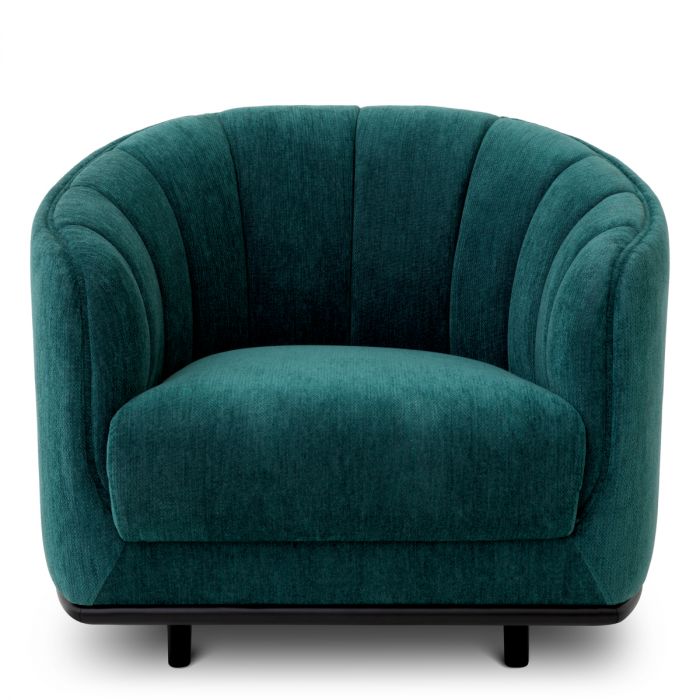 Silla Agostino pabellón verde mar