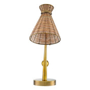 Table Lamp Kon Tiki rattan