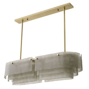 Chandelier Joy of Light light brushed brass finish