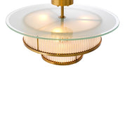 Ceiling Lamp Frederic antique brass finish