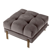 Stool Sienna savona grey velvet