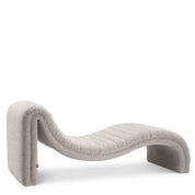 Chaise Longue Pioneer bouclé grey
