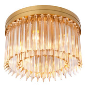 Ceiling Lamp Evina antique brass finish