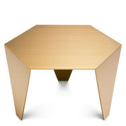 Side Table Metro Chic brushed brass finish