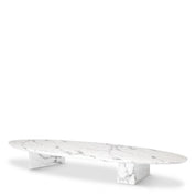 Coffee Table Aurore white faux marble