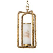 Chandelier San Lorenzo vintage brass finish