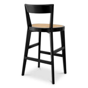 Bar Stool Alvear classic black finish