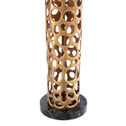 Table Lamp Dix vintage brass finish incl shade