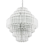 Chandelier Vittoria L nickel finish
