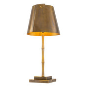 Table Lamp Seraphina vintage brass finish