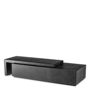 Coffee Table Salento charcoal grey oak veneer