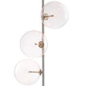 Floor Lamp Tempo nickel finish