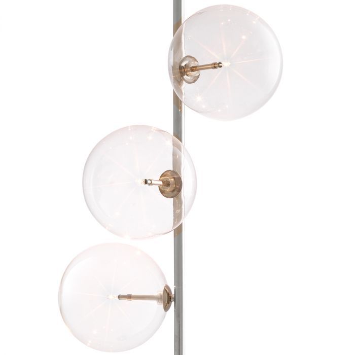 Floor Lamp Tempo nickel finish