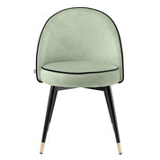 Dining Chair Cooper savona pistache green velvet set of 2