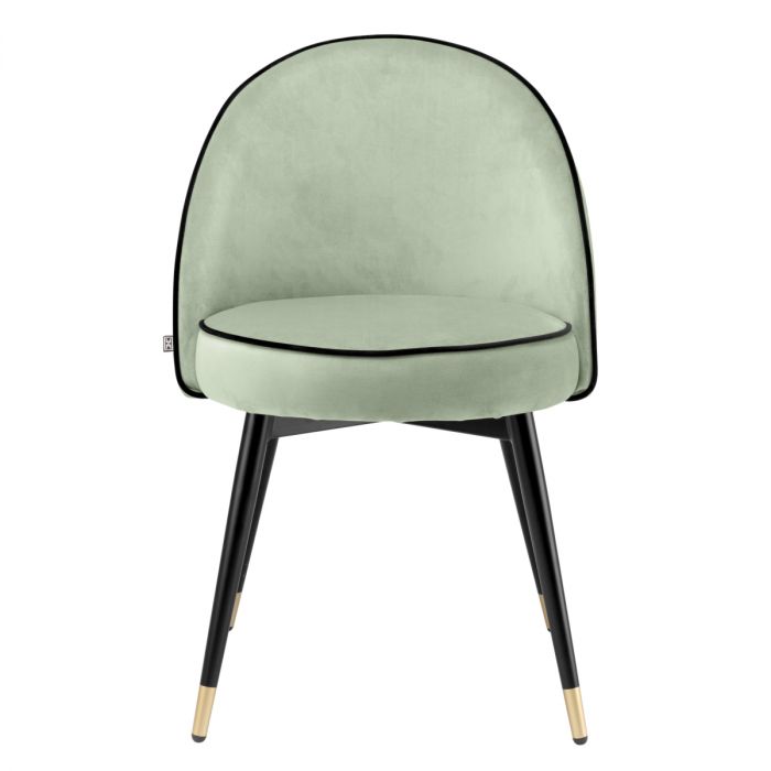 Dining Chair Cooper savona pistache green velvet set of 2