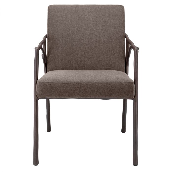 Dining Chair Antico medium bronze finish abrasia