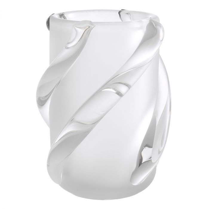 Vase Celestino S frosted white