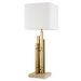 Table Lamp Destino vintage brass finish incl shade