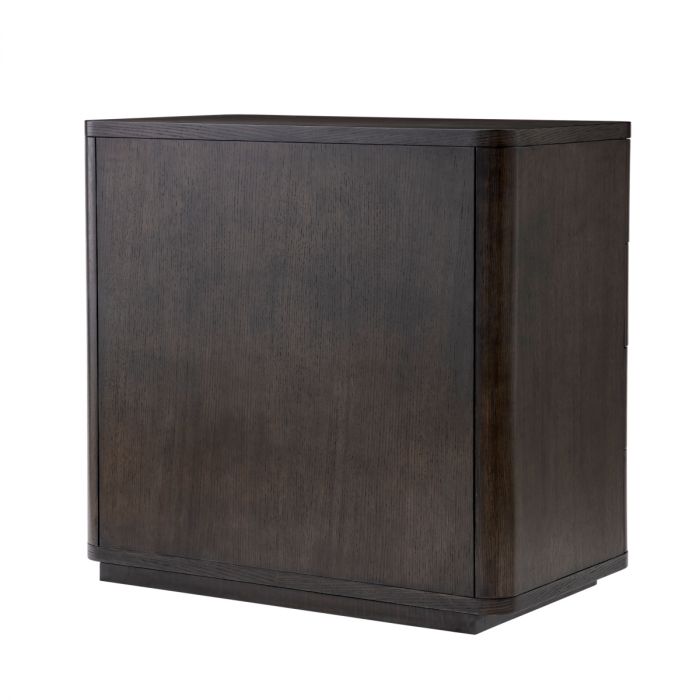 Drawer Dresser Modesto Tall mocha oak veneer