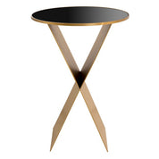 Side Table Fitch L brushed brass finish